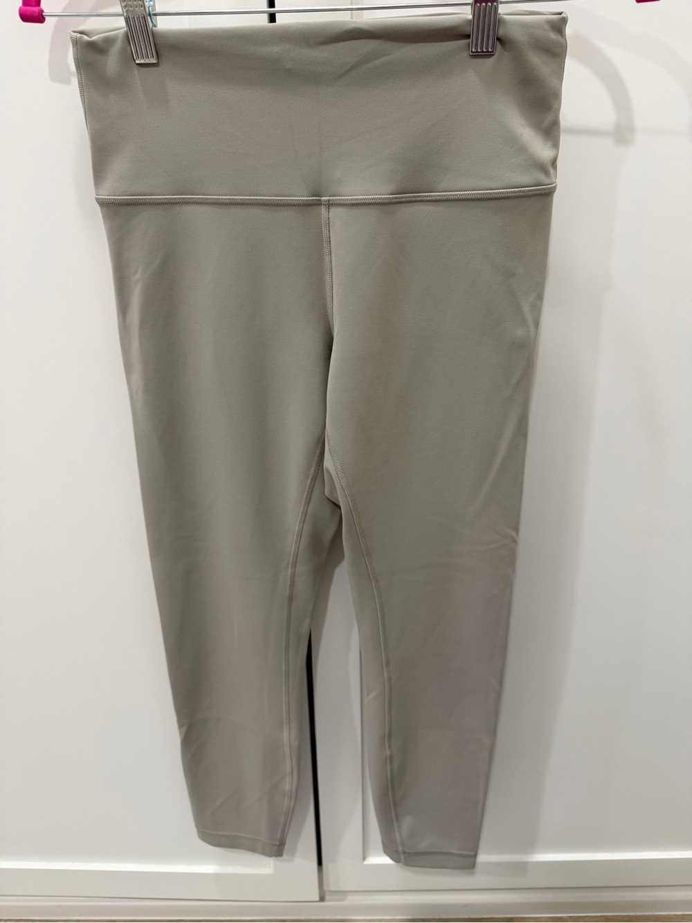Lululemon Wunder Train Leggings Warm Ash Grey size 8